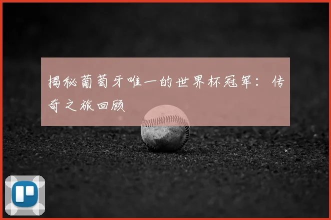 揭秘葡萄牙唯一的世界杯冠军：传奇之旅回顾